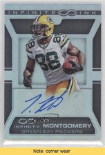 2016 Panini Infinity Infinite Ink 206/388 Ty Montgomery #II-TM Auto READ 2r7