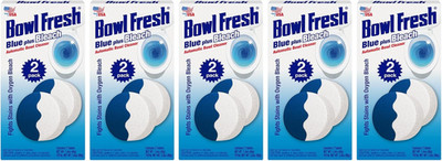 Blue plus Bleach Automatic Toilet Bowl Cleaner Tablets, Toilet Freshener Tablets