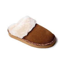 Women's Cerise Plush Slippers Tan
