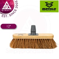 Buffalo 12'' Weich Coco Kehrer Besen Kopf FüR Fein Staub Und Debris