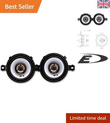 60W Koaxial Lautsprecher Set - SXE 0825 S schwarz integrierte Touch-Steuerung