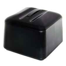 Portaghiaccio Termico Nero 24x24 cm Con Coperchio MC | Secchiello Ghiaccio Bar