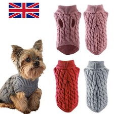 Puppy Dog Jumper Winter Warm Knitted Sweater Pet Clothes Small Dogs Coat Thermal