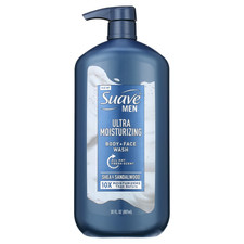 Men Body & Face Wash, Ultra Moisturizing, Shea Butter & Sandalwood, 30 Oz 0.51 per gallon