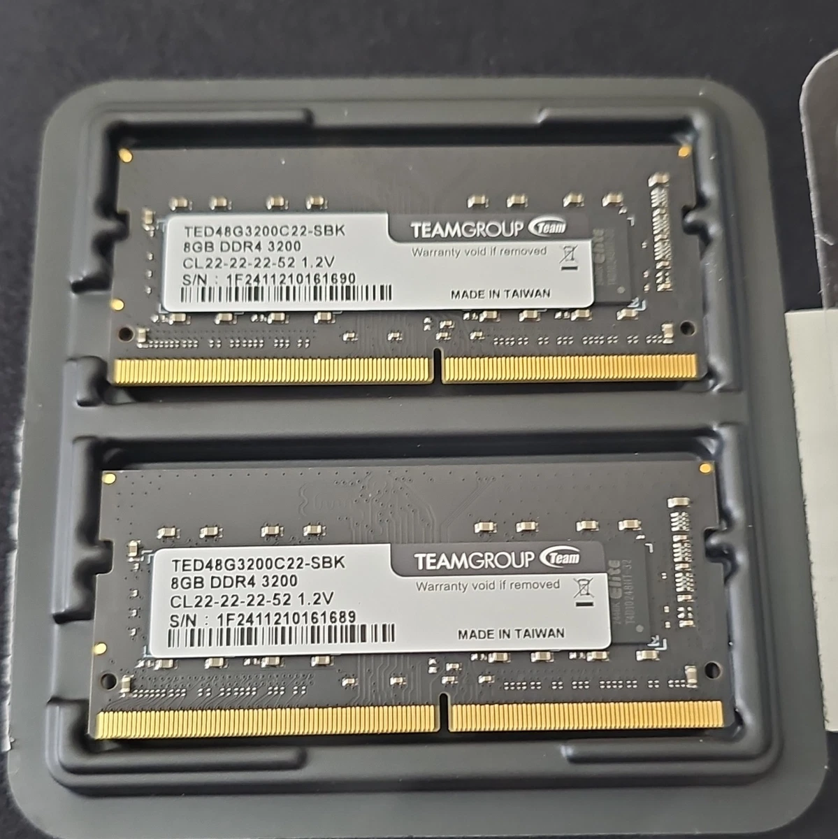 Team Group DDR4 SDRAM 8 GB Total Capacity Memory (RAM) for sale | eBay