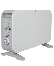 Image of BUSH DF2361 2KW Convector Heater with Timer 3 Heat Settings Freestanding New