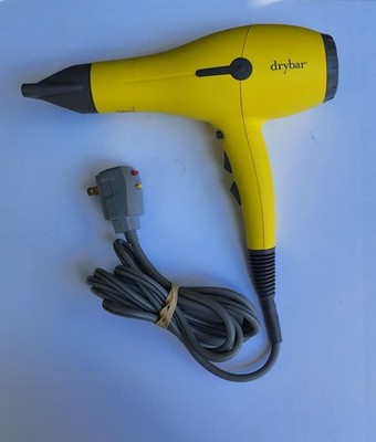 Drybar Buttercup Professional Hair Blow Dryer 1875W Yellow With Nozzle VTG