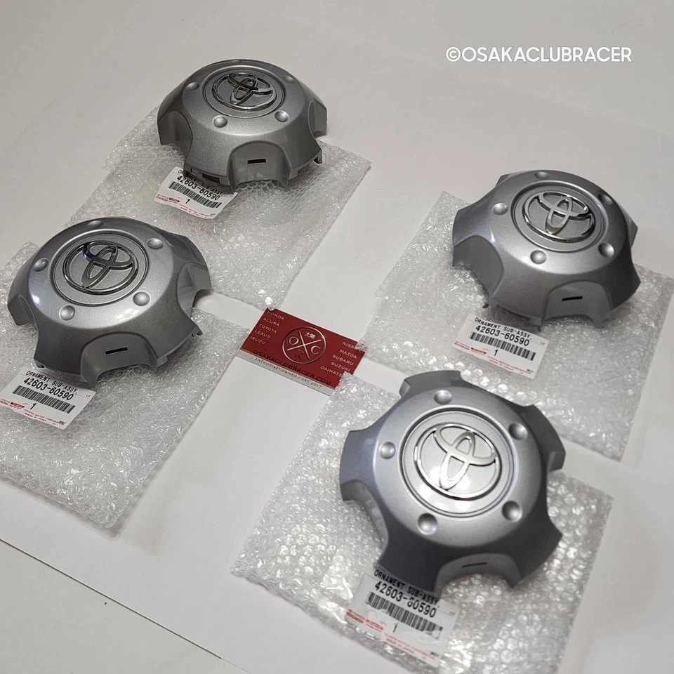 Подлинный оригинальный производитель 02-06 Toyota Land Cruiser колеса центральный колпак комплект (4) тип C 4260360600 - Изображение 4 из 4