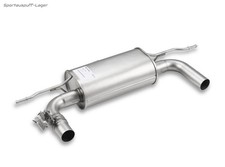 Remus Edelstahl Duplex Sportauspuff Audi TT 8S & Quattro ab Bj.14 ohne Endrohre