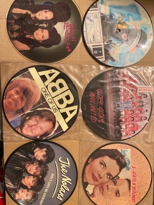 Picture Disc's Vinyl 7 Inch / 45's Singles - Choose From List
