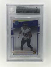 2020 Donruss Clearly PATRICK QUEEN Rated Rookies Holo Gold /5 BGS 9 RAVENS