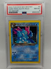 Pokemon TCG Dark Feraligatr Neo Destiny 5/105 Holo 1st Edition 2002 PSA 8 on eBay
