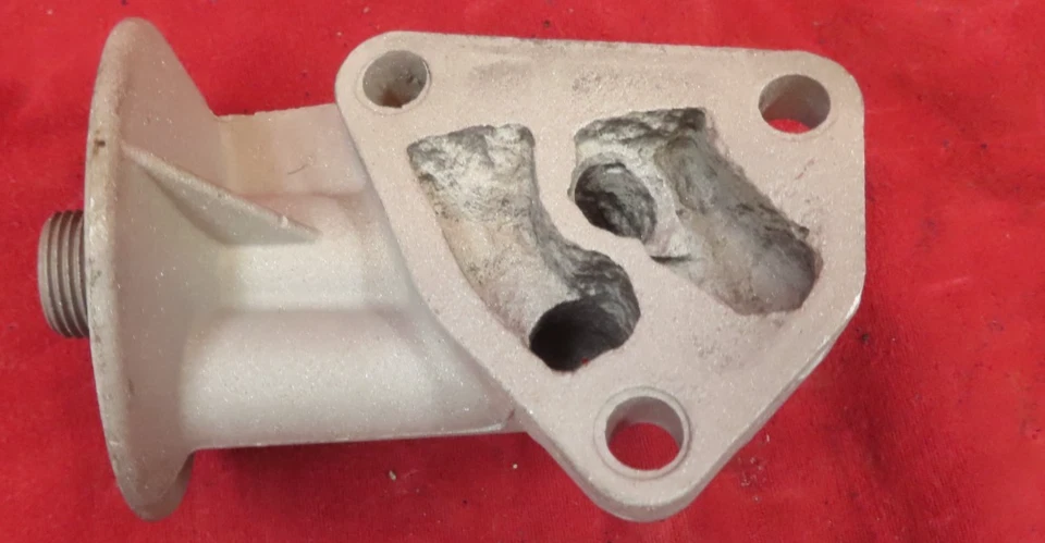 Oldsmobile 滤油器外壳适配器 1965 - 77 Cutlass 98 88 V8 455 350 原装 — 第 4/4 张图片