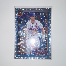 Topps 75 2026 Series 1 T91-12 Pete Alonso Foilboard Mets MLB