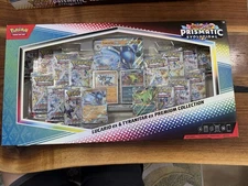 3x Prismatic Evolutions Lucario ex & Tyranitar ex Premium Collection  