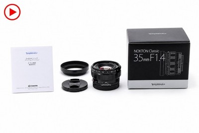   [Fast unbenutzt] Voigtländer Nokton Classic 35mm f/1.4 Objektiv Sony E...