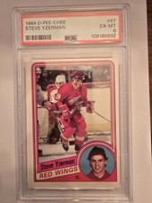 1984-85 O-Pee-Chee - Steve Yzerman #67 (RC) PSA