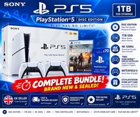 Sony PS5 Slim 1TB Disc Edition 2026 Model X2 controllers Brand New Sealed UK  