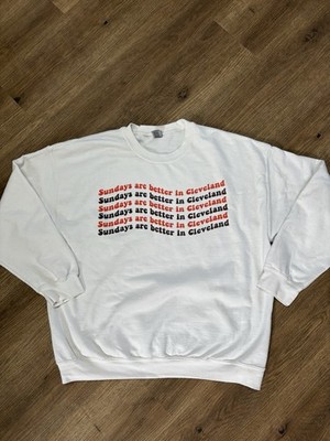 Cleveland Browns Sundays Are Better In Cleveland Crewneck NFL
