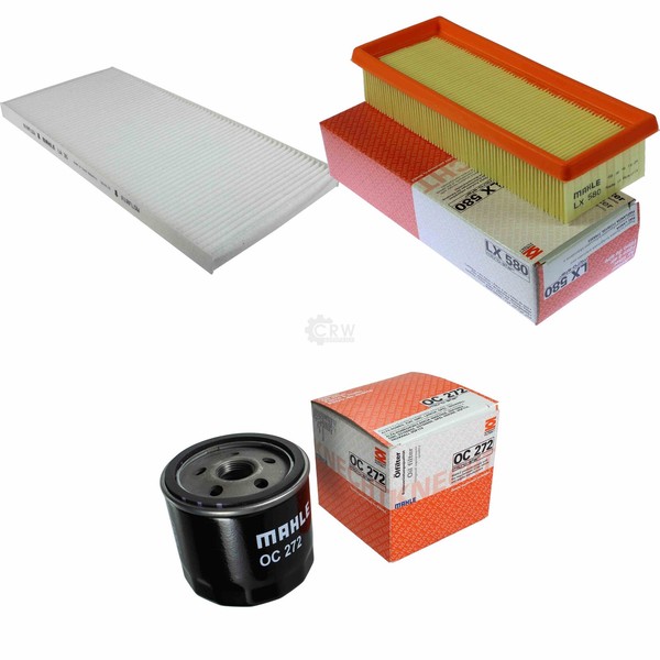 Mahle / Knecht Innenraumfilter LA 35 Luftfilter LX 580 ÖLfilter OC 272-image