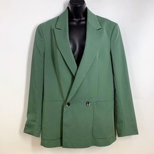 Zara Women's Flowy Menswear Double Breasted Long Sleeve Blazer Size 36
