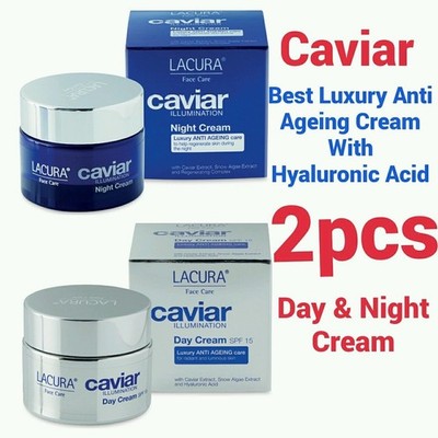 LACURA CAVIAR 50ml TAGESCREME + NACHTSET ANTI 100 ml (1er Pack) 