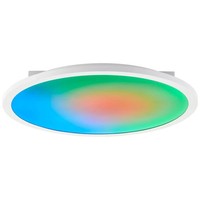 Brilliant Led Deckenleuchte Paneel Briston 17W Cct Dimmbar Rgb Rc Deckenlampen