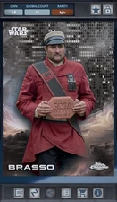 Brasso - Blue Pulsar Epic - Star Wars Card Trader Topps Chrome 2025