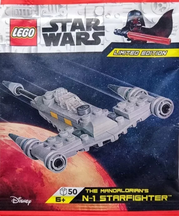 LEGO STAR WARS 912405 MANDALORIAN N-1 N1 STARFIGHTER LTD ED PAPER BAG SET NEW!