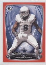 2014 Bowman Rookies Red 99/199 Ahmad Dixon #32 0c2