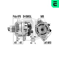 ERA Lichtmaschine Generator 90A 14V FüR Toyota Yaris 1.4 D-4D 210896A