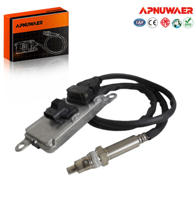 APNUWAER NOx Sensor OEM For Cummins Heavy Duty Truck 2012-18 5WK97103B SNS503B
