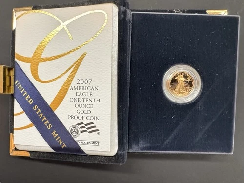 2007-W Proof $5 Gold Eagle 1/10 oz American Gold Eagle