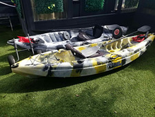Galaxy Kayaks Sit-On-Top Single Kayak with Paddle, Paddles & Seats
