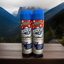 Resolve Pet Expert Stain And Odor Remover Foam (22 oz Spray Can) 2 Pack