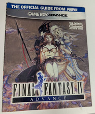 Final Fantasy IV Advance Game Boy Advance Nintendo Power Strategy Guide Poster