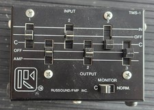 Russound TMS-1 Analog RCA Switch Box 3-In/3-Out  Tape Deck Monitor