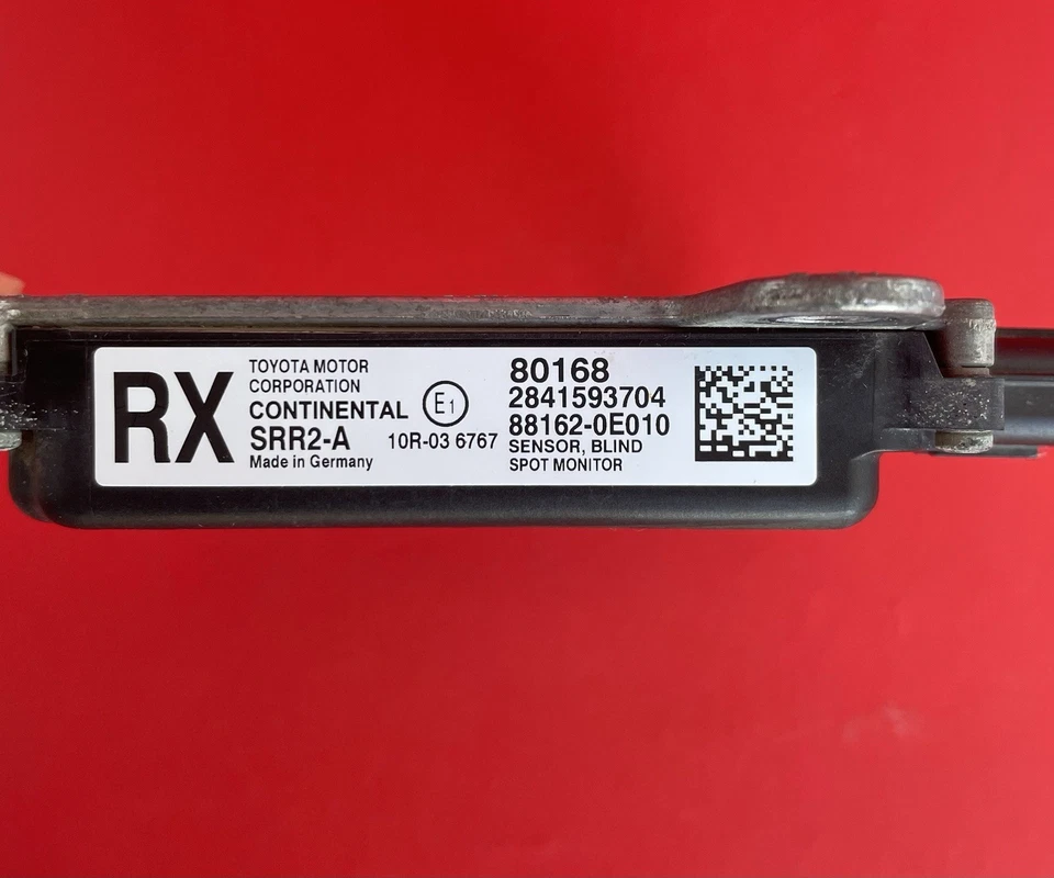 Sensor de módulo de radar de punto ciego Lexus RX350 2013 2014 2015 pieza OEM 88162-0E010 Foto 2 de 4