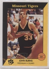 1989-90 Kodak Missouri (Mizzou) Tigers John Burns