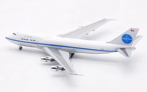 PAN AMERICAN B747-100 Reg : N732PA HX Models B551404P Scale 1:400 Diecast - Picture 5 of 6