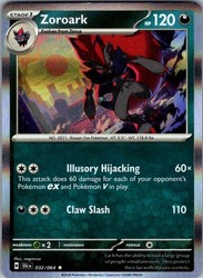Zoroark 032/064 Shrouded Fable Holo Rare