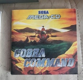 Sol-Feace & Cobra Command Sega Mega CD PAL + All Manuals inc (Tested & Played)