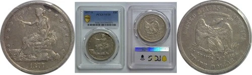 1877-S Trade Dollar   PCGS VF-35