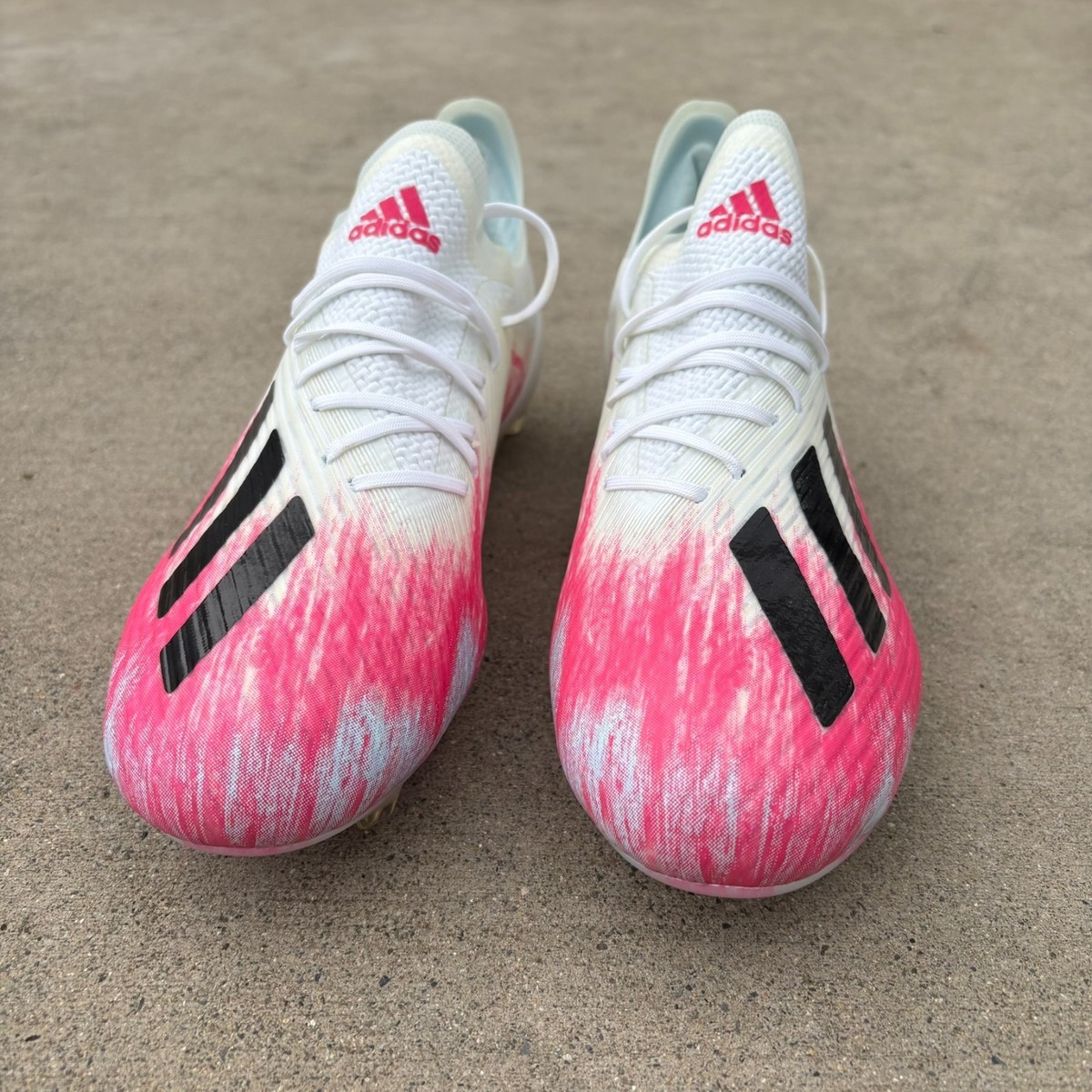 adidas X 19.1 FG Size 9 US White Shock Pink – NEW w/ Box Elite