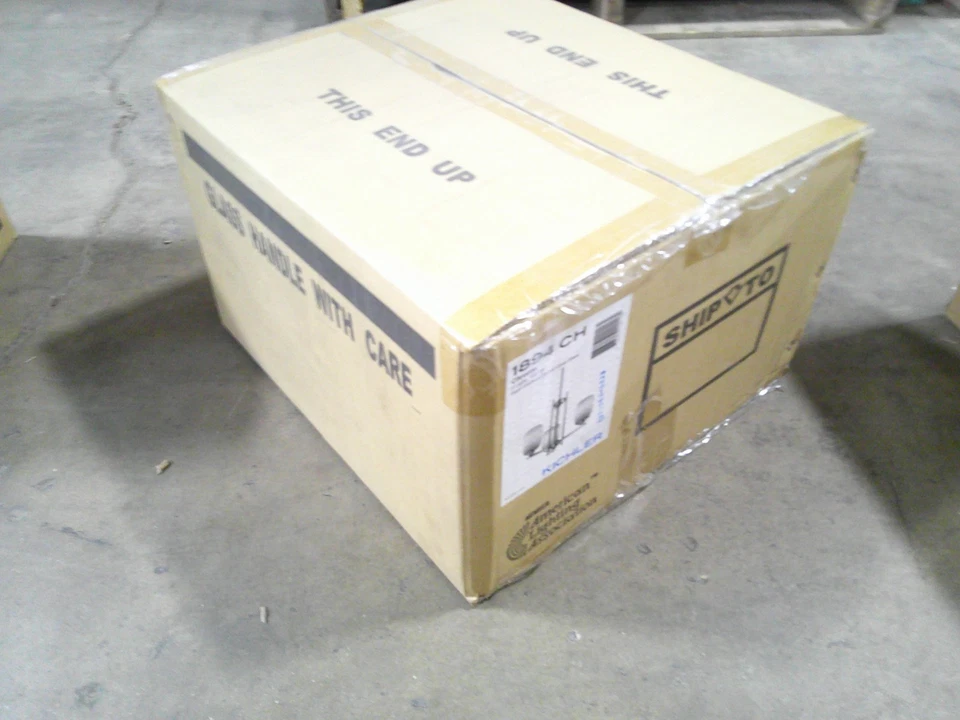 Kichler Eileen 100W 3灯18英寸宽吊灯抛光镀铬1894 CH — 第 3/3 张图片