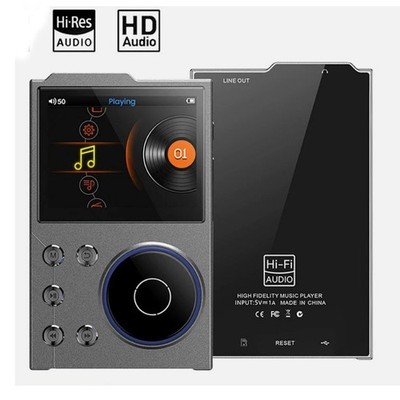 Bluetooth HiFi MP3 MP4 Player Lossless DSD 256 High Resolution Music Speakers