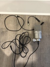 Samson G-Track USB Condenser Microphone Silver w/ Volume Control, Cables