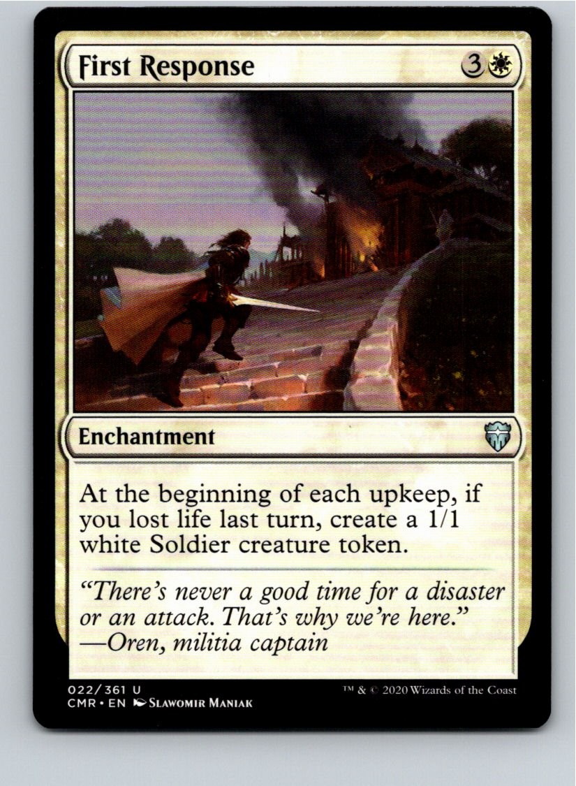 Magic the Gathering First Response Commander Legends MTG Free Shipping!