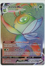 Celebi VMAX Pokémon 2021 SWSH Chilling Reign Rainbow Secret Rare 199/198 NM on eBay