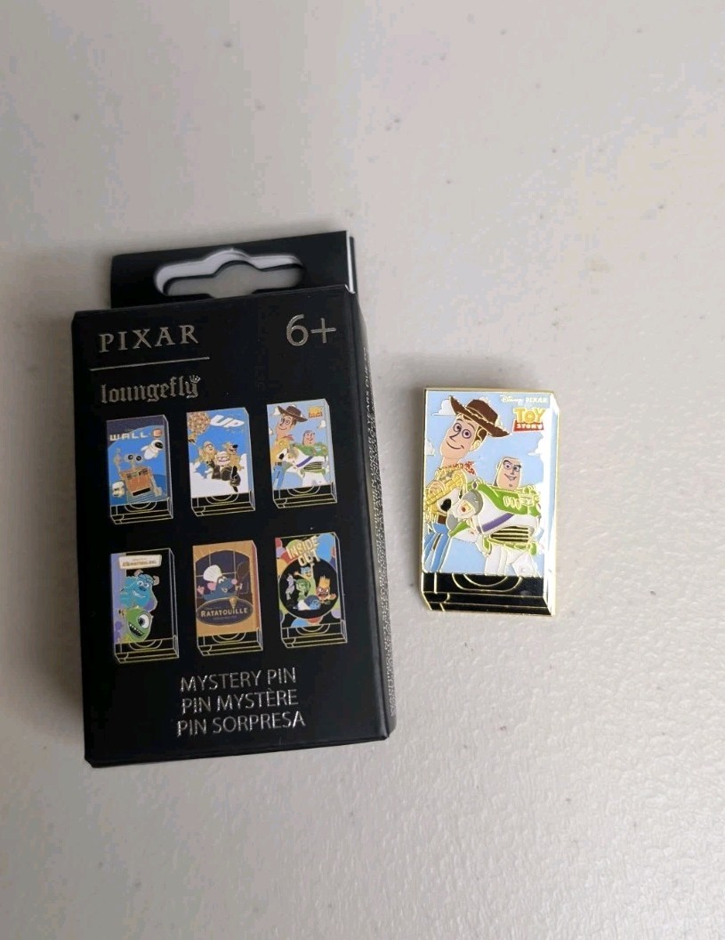 Disney Loungefly Pixar VHS Cover Pin Blind Box - Toy Story - NEW